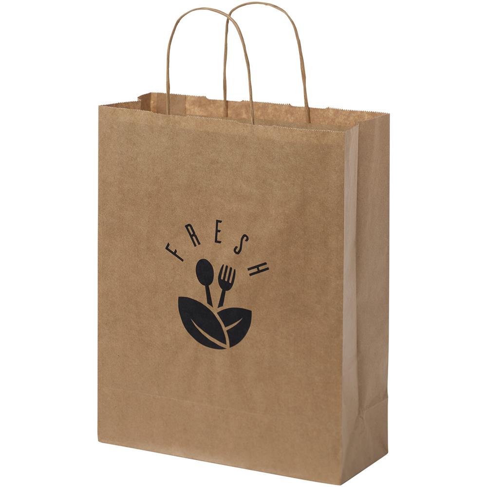Twisted Handle Brown Paper Bag Medium