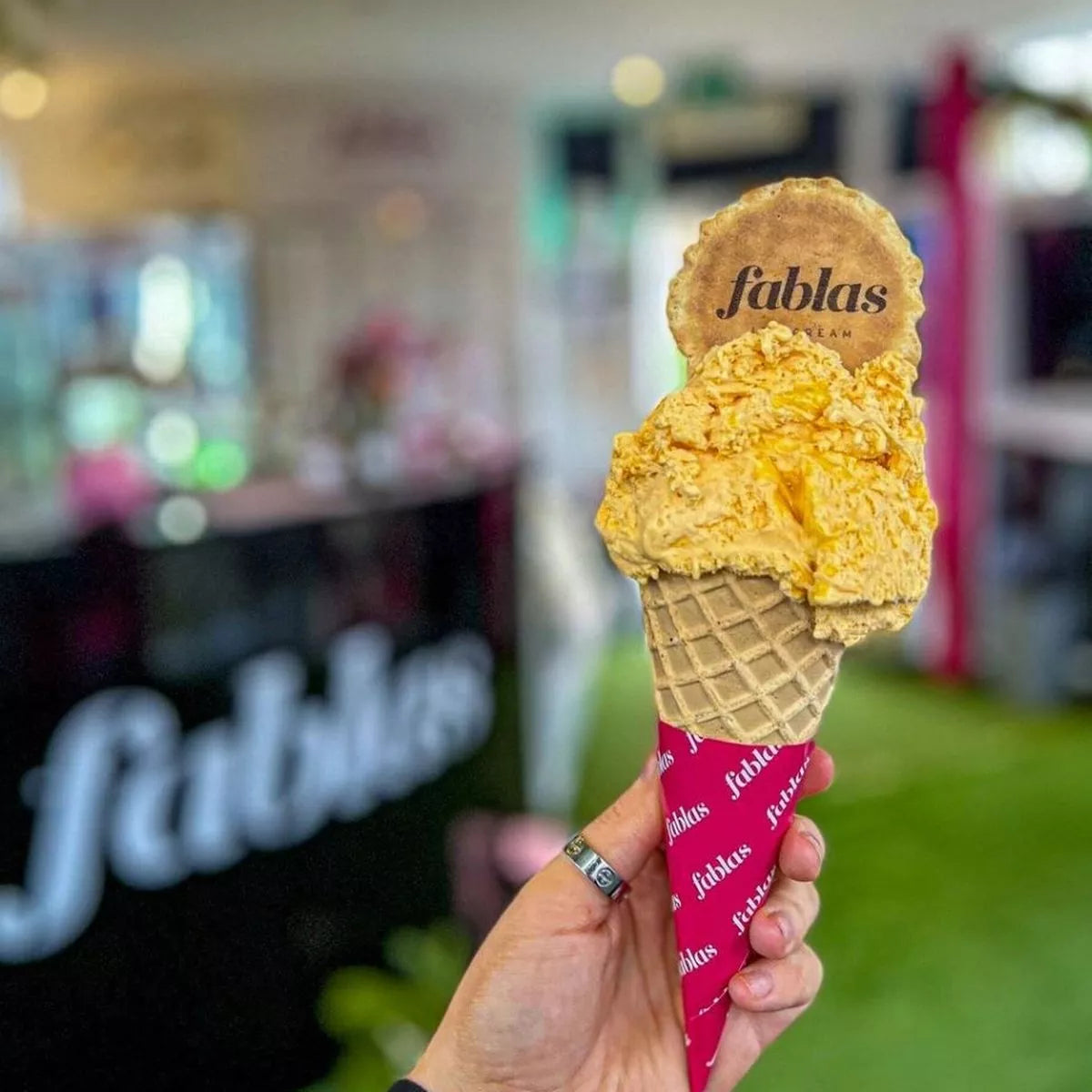 Custom Printed Ice Cream Wafer Disks