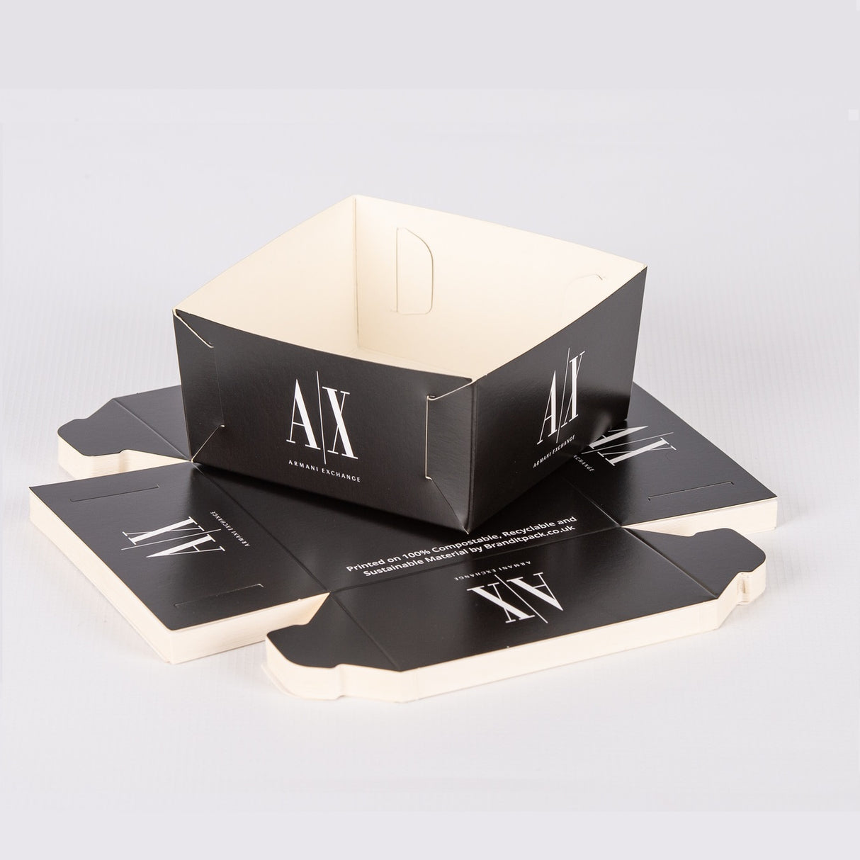 Custom Printed Nested Open Burger Tray