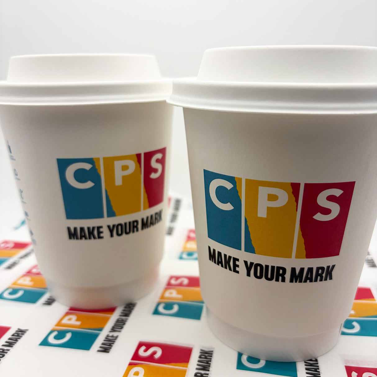 Custom Branded 8oz Double Walled Coffee Cups