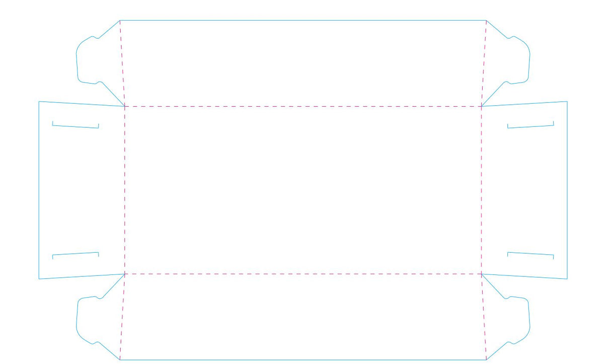 Custom Open Food Trays Large