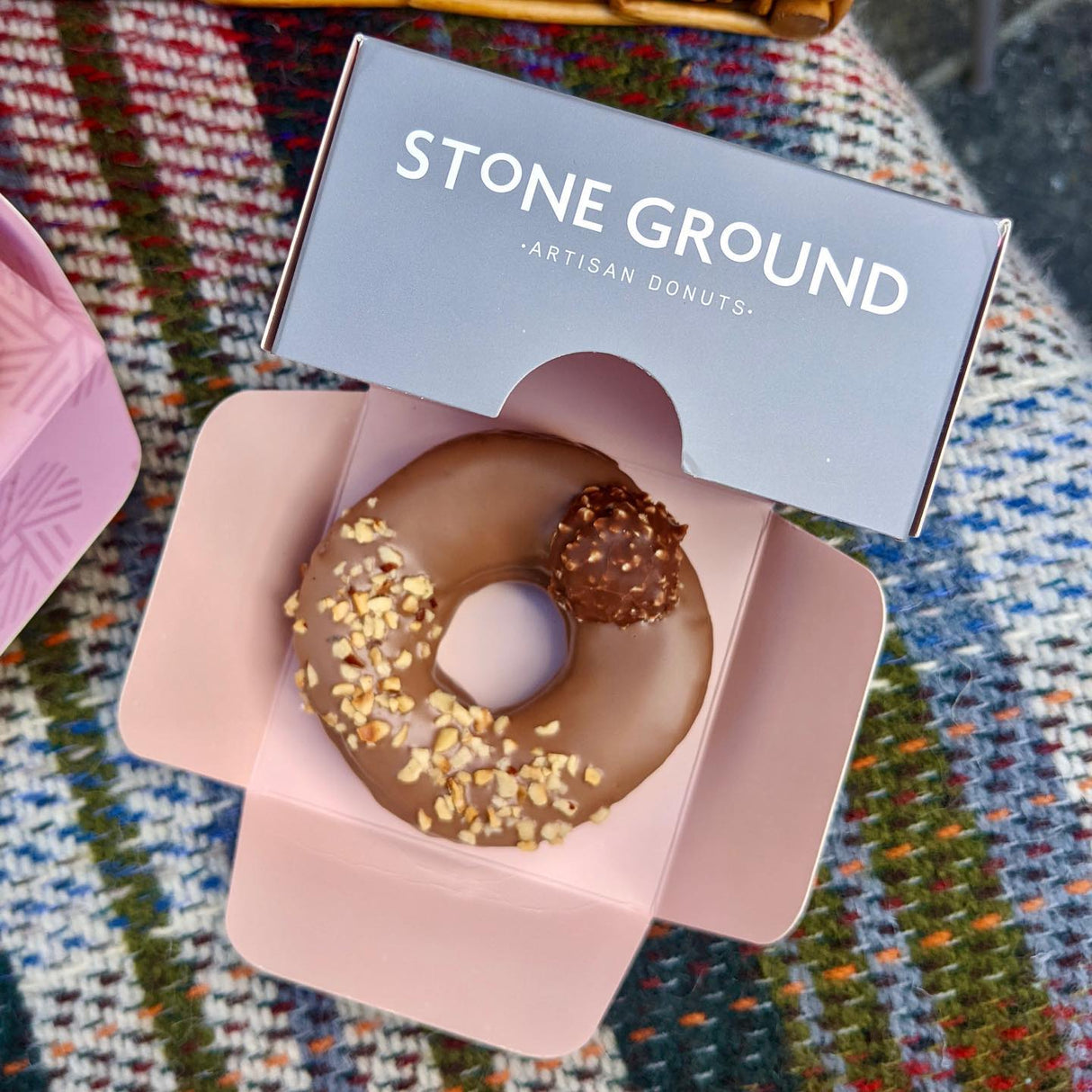 Single Doughnut Box - Clam Shell Style