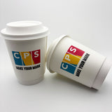 Custom Branded 8oz Double Walled Coffee Cups