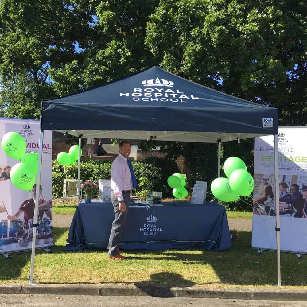 Printed 3×3 Metre Printed Festival Gazebos
